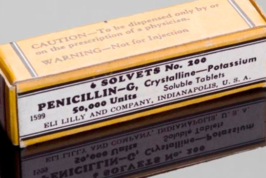 penicillin box
