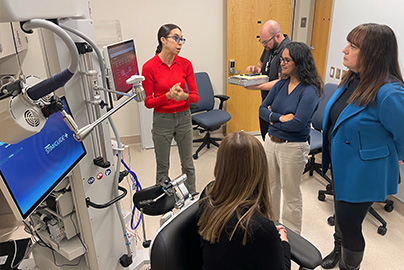 UC Davis TMS team in APT clinic