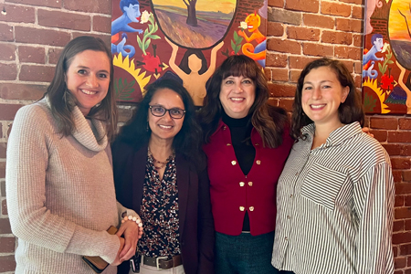 Anne McBride, Manpreet K. Singh, Helen Kales and Melissa Hopkins from the psychiatry department