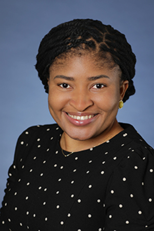 Portrait of radiation oncology resident Ijeoma Nwoguh
