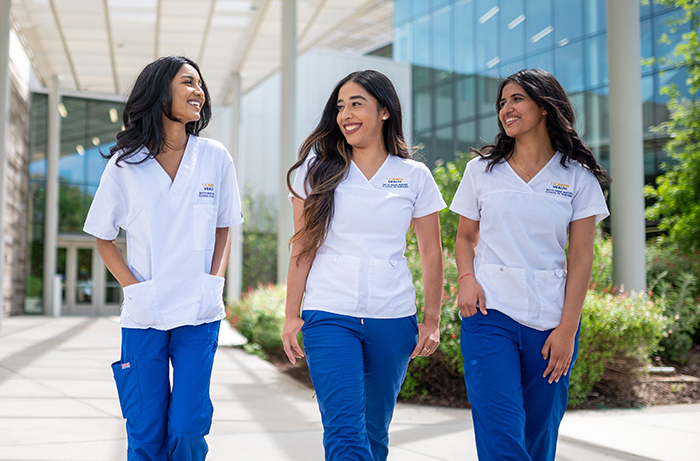 Students of the Betty Irene Moore School of Nursing at UC Davis