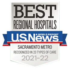 Ranked Sacramento’s #1 hospital by U.S. News