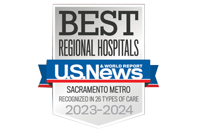 U.S. News & World Report Best Regional Hospitals logo.