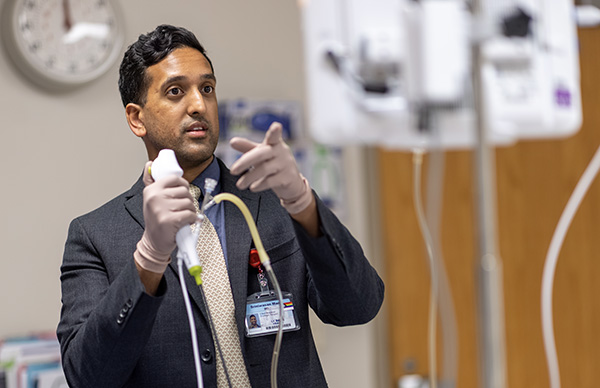Urology resident training