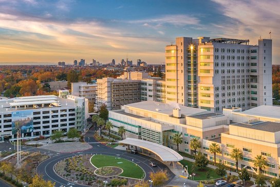 Health center aerial shot