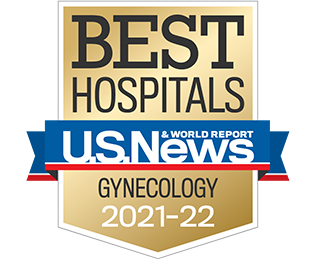 U.S. News & World Report gynecology badge