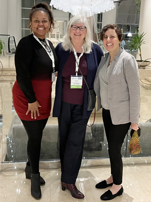 Dora Clayton-Jones, Heather M. Young and Luz Huntington-Moskos of the Betty Irene Moore Fellowship. (c) All rights reserved. 