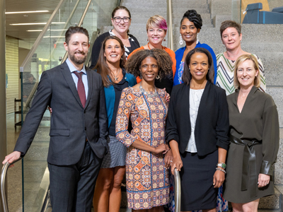 The nine inaugural Betty Irene Moore Fellows (c) UC Regents. All rights reserved.