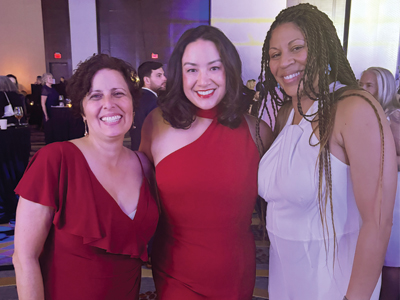 Betty Irene Moore Fellows Luz Huntington-Moskos, Michelle Litchman and Dawn Bounds attend the American Academy of Nursing (AAN) conference. (c) UC Regents. All rights reserved.