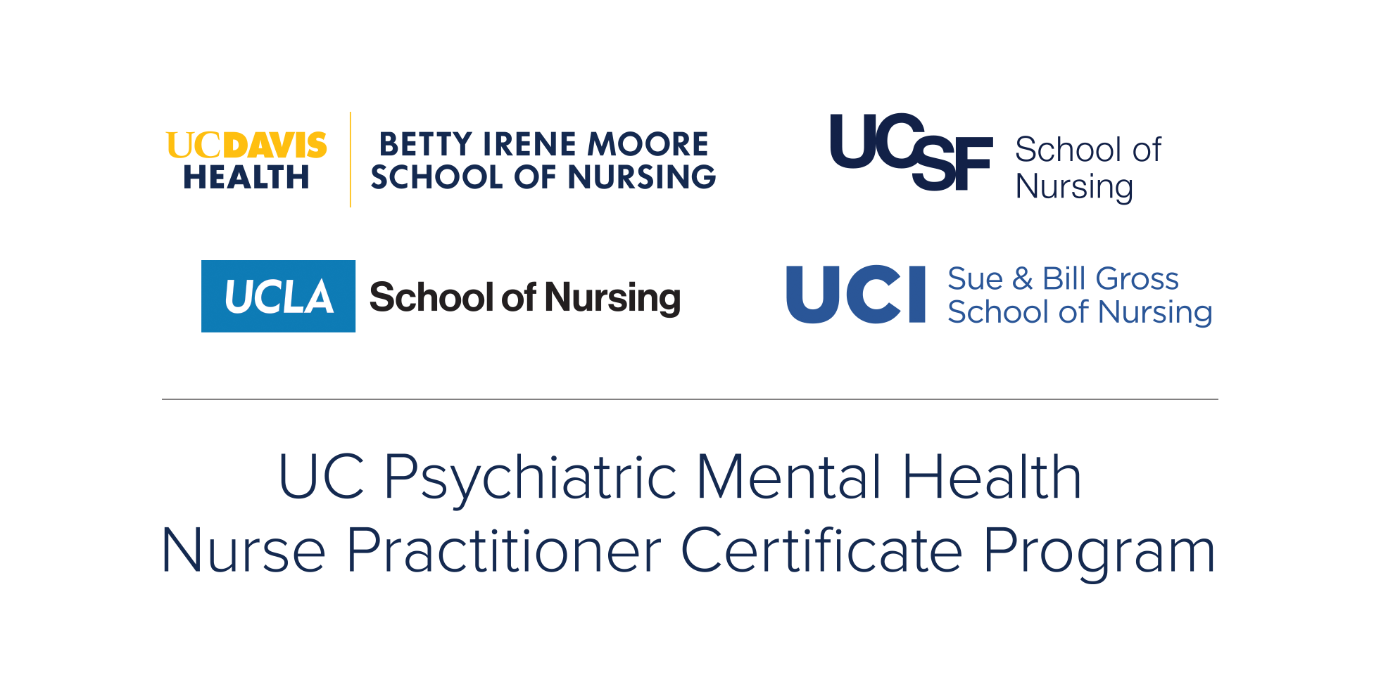UC PMHNP Certificate Program wordmark
