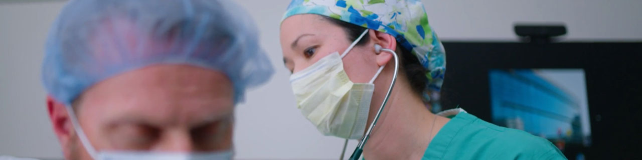 nurse anesthetist caring for patient