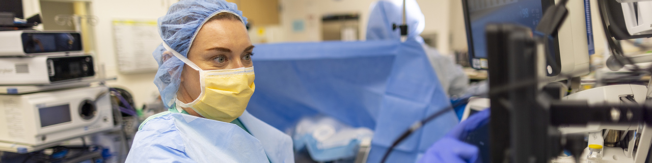 nurse anesthetist caring for patient