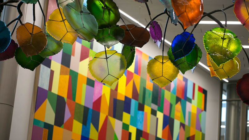 Betty Irene Moore Hall artwork