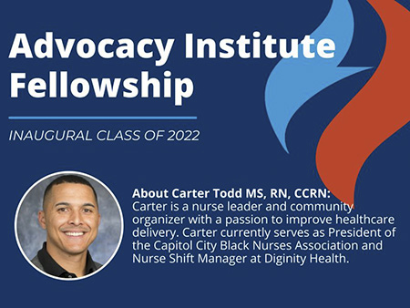 Carter Todd-Leadership alumnus selected for inaugural cohort of advocacy fellows