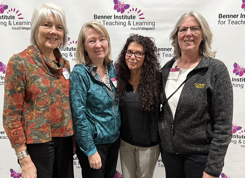 Nursing faculty present poster at national nurse education conference