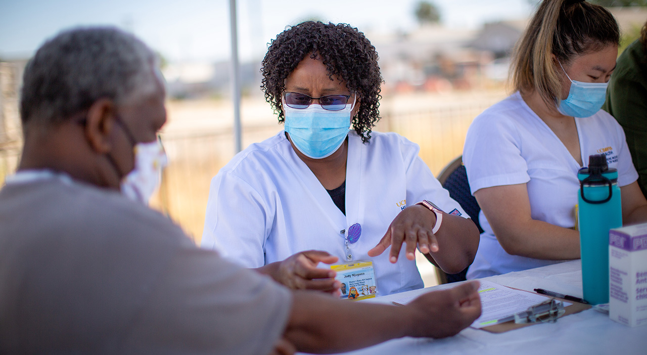 Master's entry-level nursing students provide TB screenings