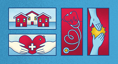 illustration of health care partners