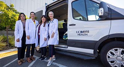 Nurse-led mobile health van