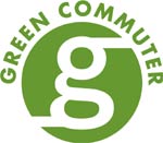 Green commuter logo