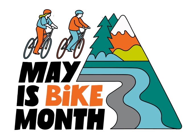 May is Bike Month logo 