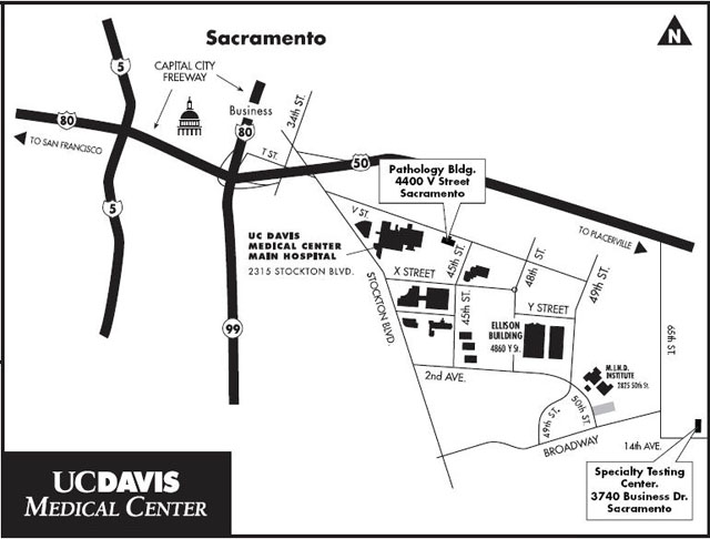 Uc Davis Medical Center Map