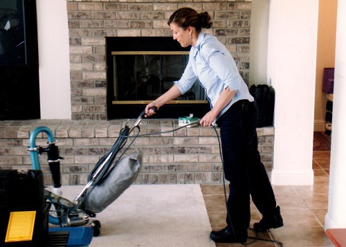 melissa with special vacuum cleaner