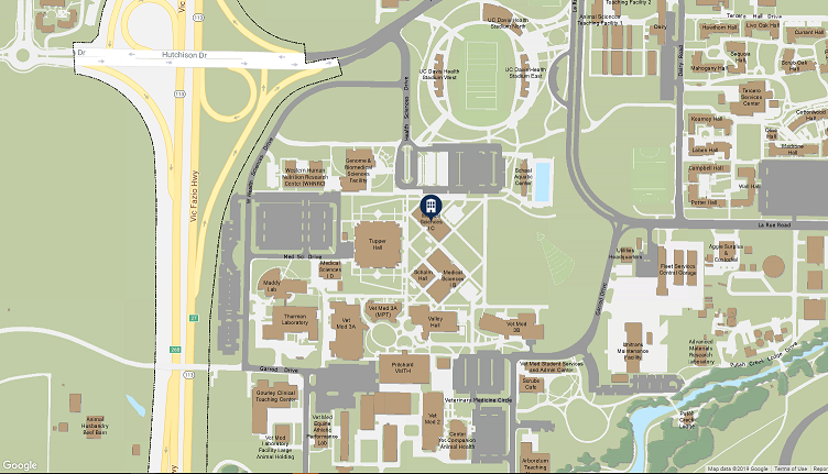 MS1C campus location on map