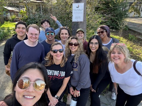 lab members smiling