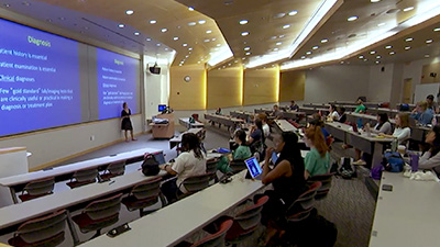 education hall at UC Davis 