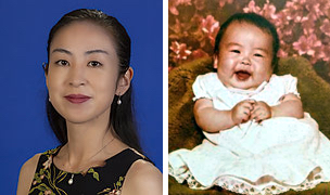 Lisa Kang, M.D., adult and baby pictures