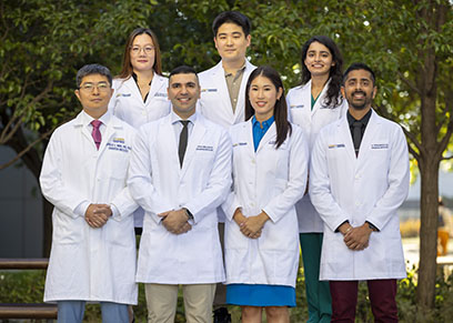 UC Davis Radiation Oncology residents group photo © Regents of the University of California, Davis. All rights reserved. 