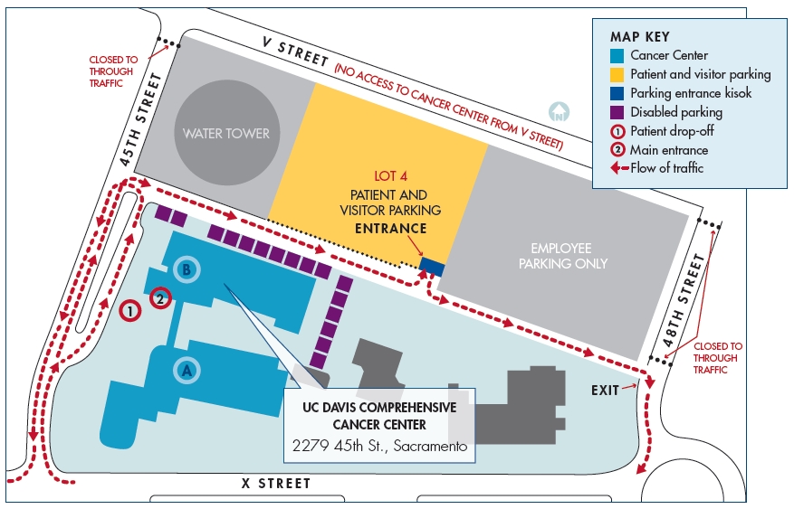 Parking Maps And Directions Uc Davis Department Of Radiation Oncology