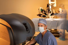 daVinci robotic-assisted surgery