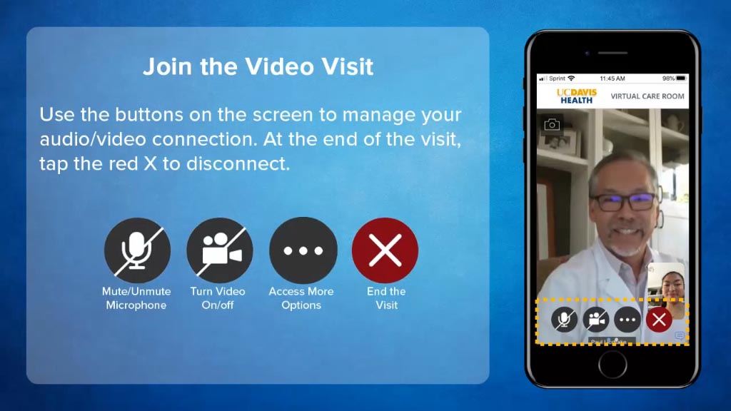 Prepare for a Video Visit on a Smartphone - UC Davis Health