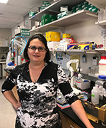 Jacqueline Barlow, assistant professor, Department of Microbiology and Molecular Genetics