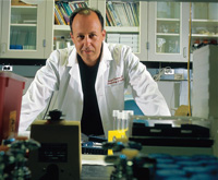 PHOTO — UC Davis oncologist Joseph Tuscano has been developing novel, immune-based therapies to treat lymphoma.